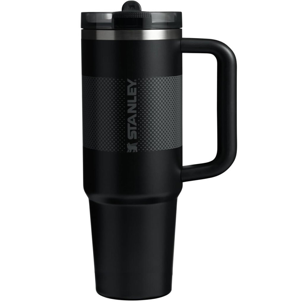 STANLEY Quencher ProTour Flip Straw Tumbler with Leakproof Lid | Built-In Straw & Handle | Cupholder Compatible for Travel | Insulated Stainless Steel Cup | BPA-Free 40oz