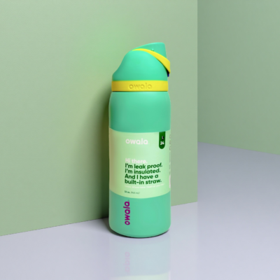 Owala FreeSip Insulated Stainless Steel Water Bottle with Straw for Sports, Travel, and School BPA-Free Sports Water Bottle, 32 oz