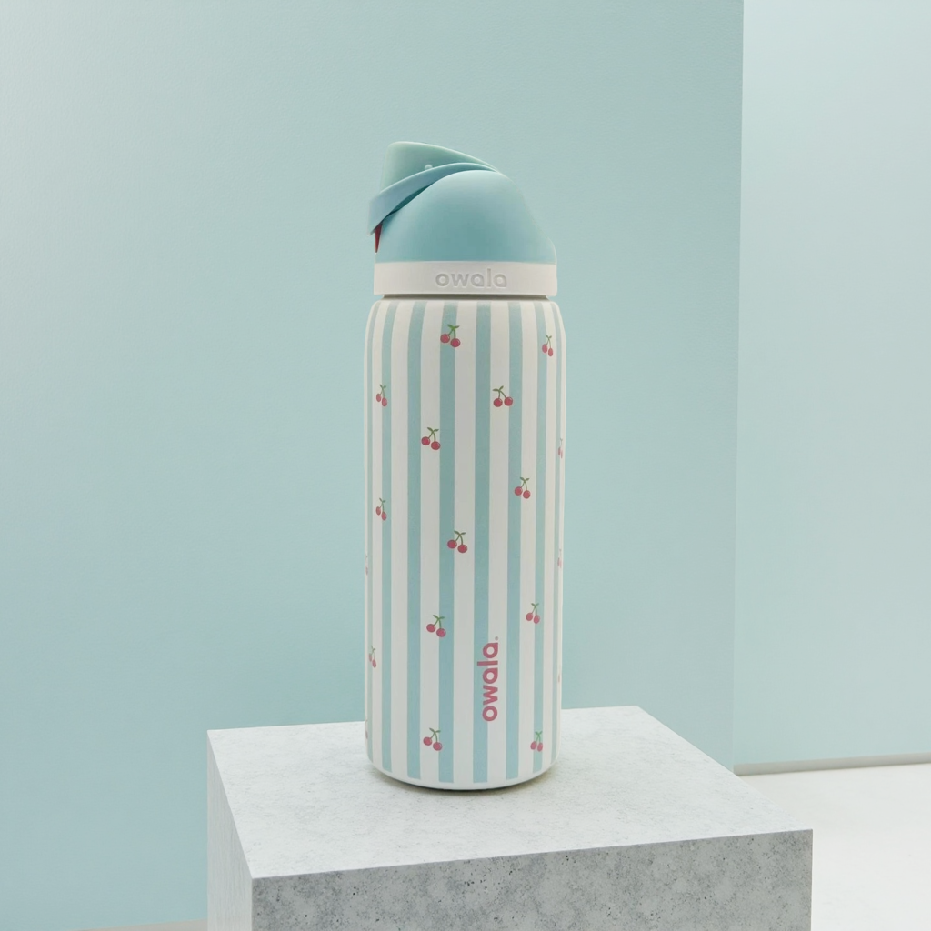 Owala FreeSip Insulated Stainless Steel Water Bottle with Straw for Sports, Travel, and School BPA-Free Sports Water Bottle, 32 oz