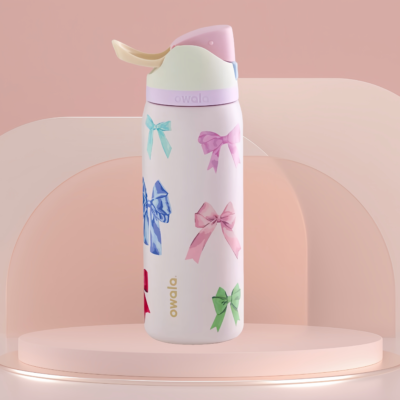 Owala FreeSip Insulated Stainless Steel Water Bottle with Straw for Sports, Travel, and School BPA-Free Sports Water Bottle, 32 oz