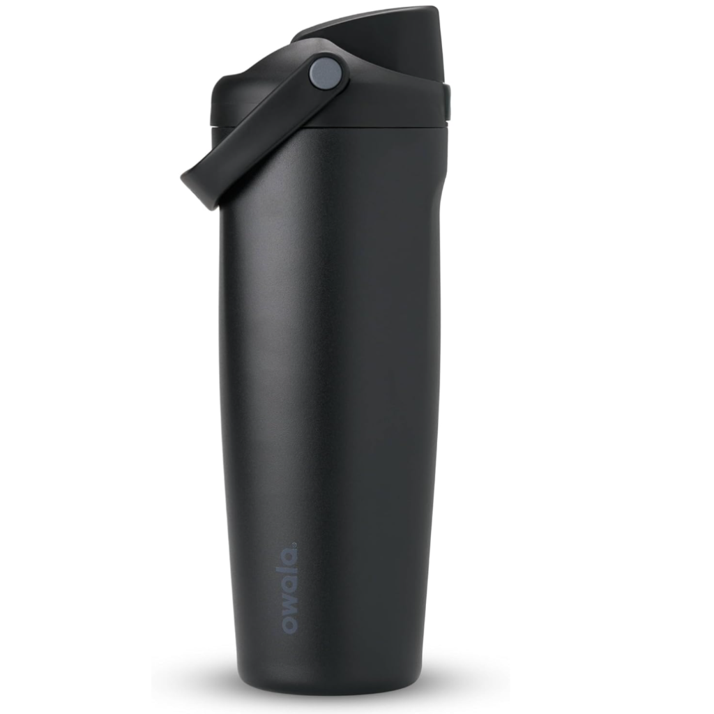 Owala FreeSip Sway Insulated Stainless Steel Water Bottle with Two-Way Spout, Built-In Straw and Bucket Handle, Made for Travel, School, and Sports, 30oz, BPA Free