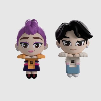 KPop Demon Hunters Monitor Buddiez Rumi and Jinu