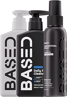 BASED Skincare Trio – Daily Facial Cleanser