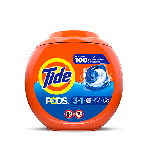 Tide Hygienic Clean Heavy 10X Duty Power PODS Laundry Detergent Pacs, Original, 41 count