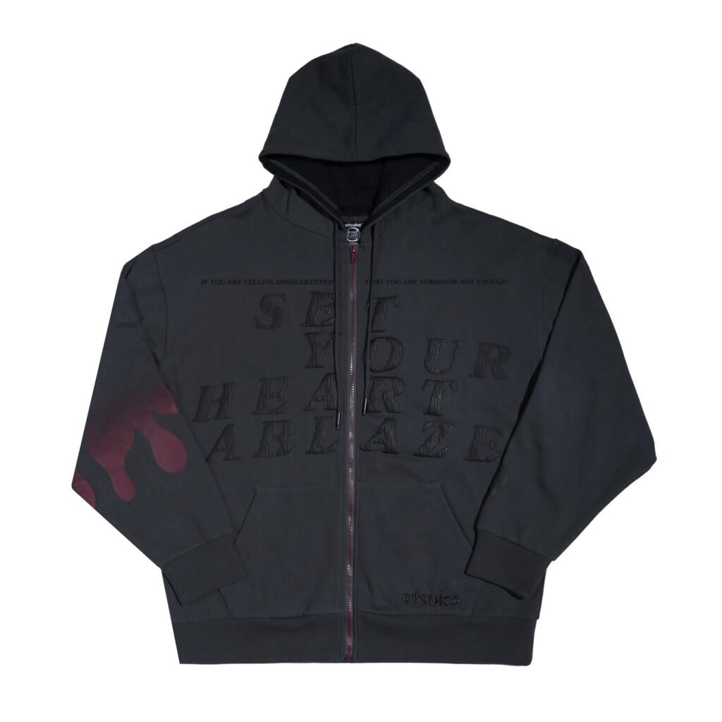 Demon Slayer: Kimetsu no Yaiba – Kyojuro Rengoku Zip-Up Hoodie