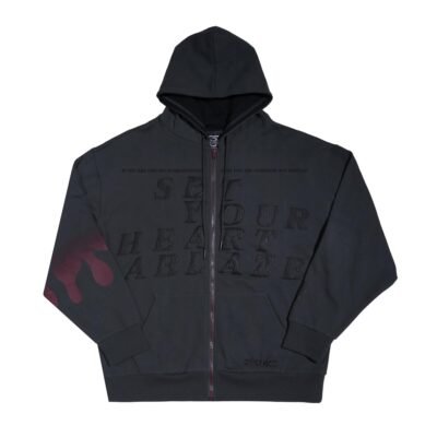 Demon Slayer: Kimetsu no Yaiba – Kyojuro Rengoku Zip-Up Hoodie – Crunchyroll Exclusive