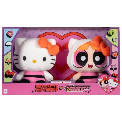Hello Kitty and Friends x Powerpuff Girls 8″ Plush Set