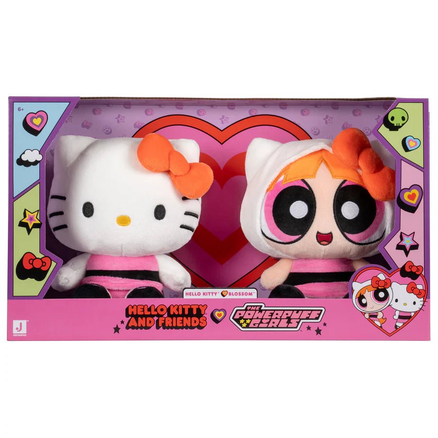 Hello Kitty and Friends x Powerpuff Girls 8″ Plush Set