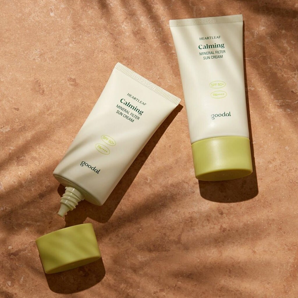 Goodal Heartleaf Calming Moisture Sun Cream SPF 50+