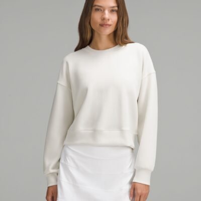 lululemon Softstreme Perfectly Oversized Cropped Crew