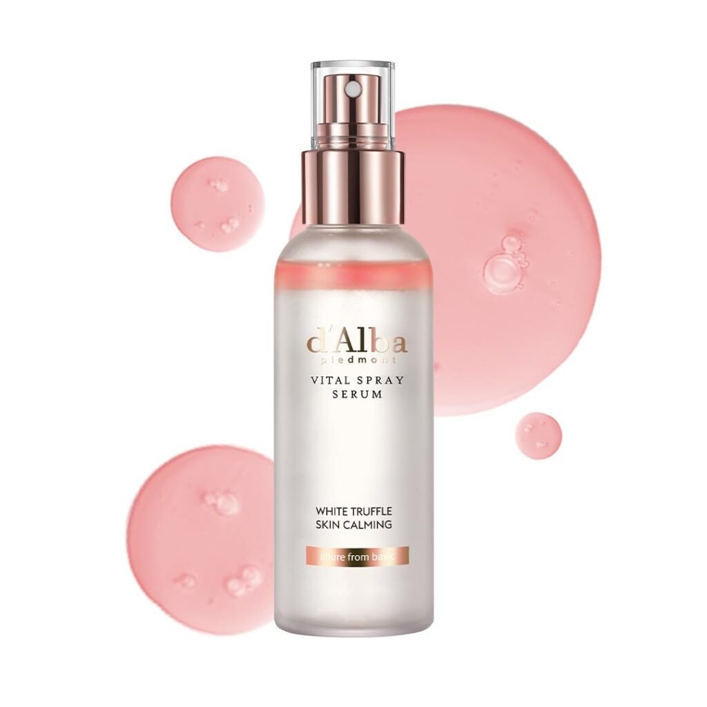 d’alba Piedmont Waterfull Tone-Up Sunscreen Serum BROAD SPECTRUM SPF 50 + Korean Sunscreen for Face, All Skin Tones (1.69 fl.oz.)