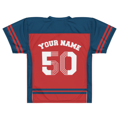 Peanuts Personalized Football Jersey Snoopy