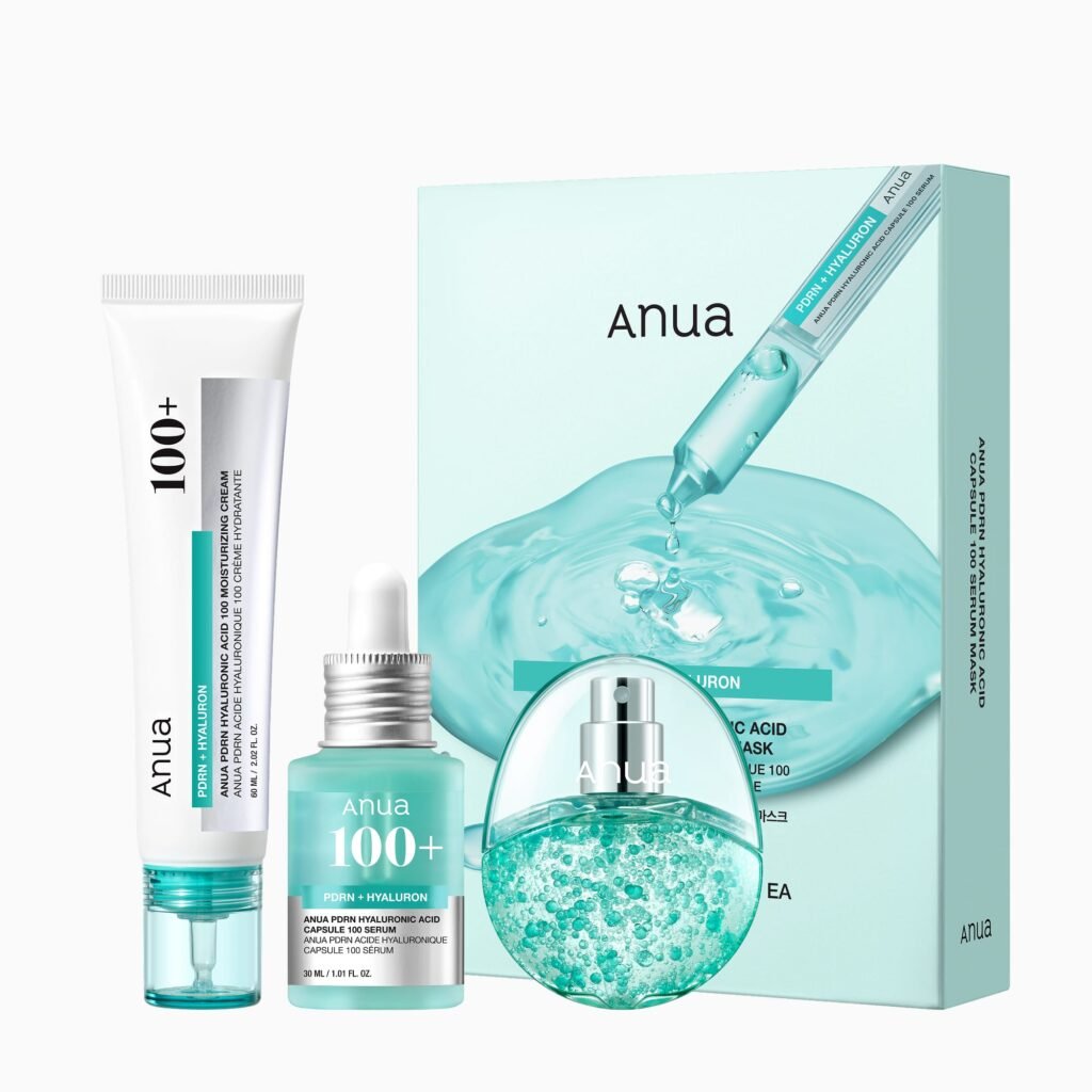 ANUA PDRN 4-Step Glowy Skin Set