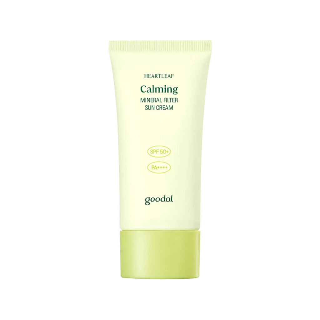 Goodal Heartleaf Calming Mineral Filter Sun Cream SPF 50+