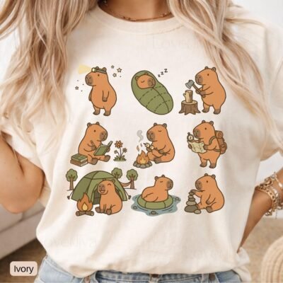 Capybara tshirt sweatshirt hoodie
