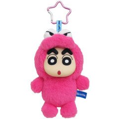 Japan Crayon Shin-chan Plush Mascot Keychain – Shinnosuke Nohara : Fine Face Costume Choco