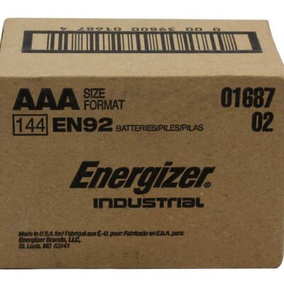 Energizer Industrial AAA Alkaline Batteries – Case of 144