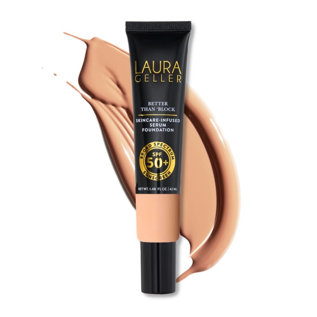 Laura Geller Better Than ‘Block Skincare-Infused Serum Foundation with Broad Spectrum SPF 50+