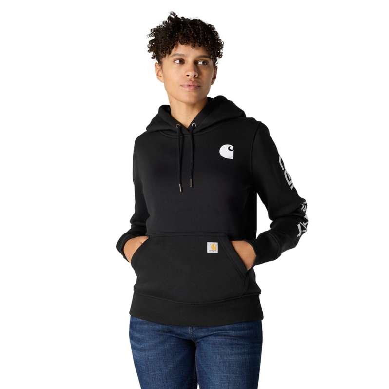 Carhartt Women’s Iconic Clarksburg Logo Sweatshirt