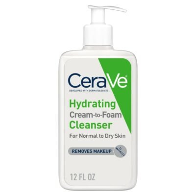 CeraVe Hydrating Cream-to-Foam Cleanser