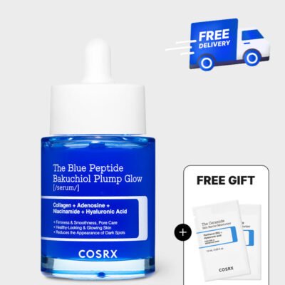 COSRX The Blue Peptide Bakuchiol Plump Glow Serum