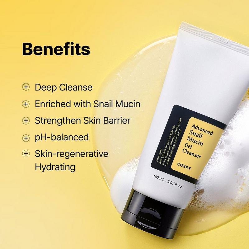 COSRX Advanced Snail Mucin Gel Cleanser