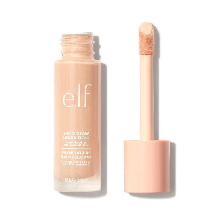 e.l.f. Halo Glow Liquid Filter, Complexion Booster For A Glowing, Soft-Focus Look, Infused With Hyaluronic Acid, Vegan & Cruelty-Free