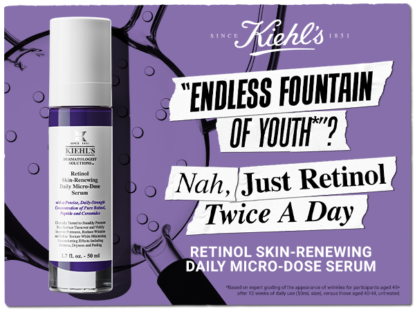 Kiehl’s Micro-Dose Anti-Aging Retinol Serum