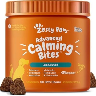 Zesty Paws Advanced Calming Mini Bites