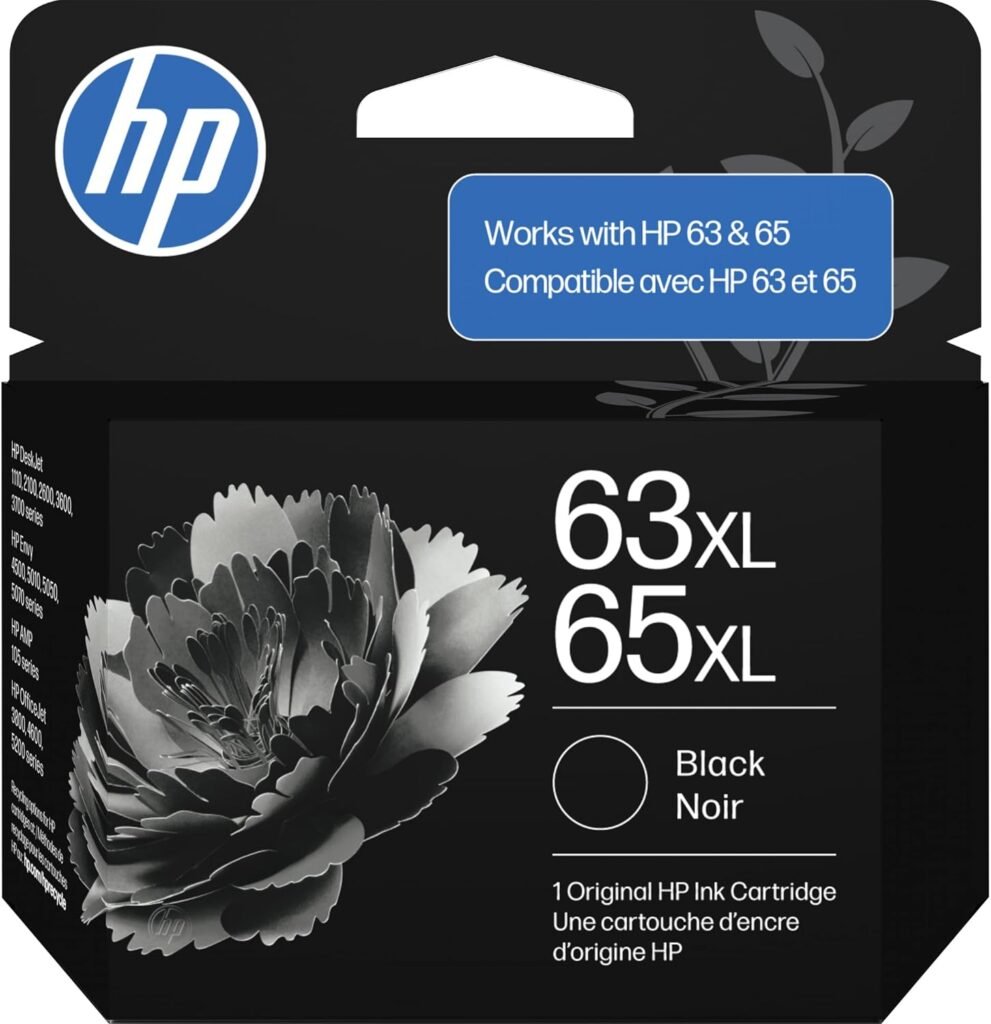 HP 61XL Black Original Ink Cartridge, C0PA4AN