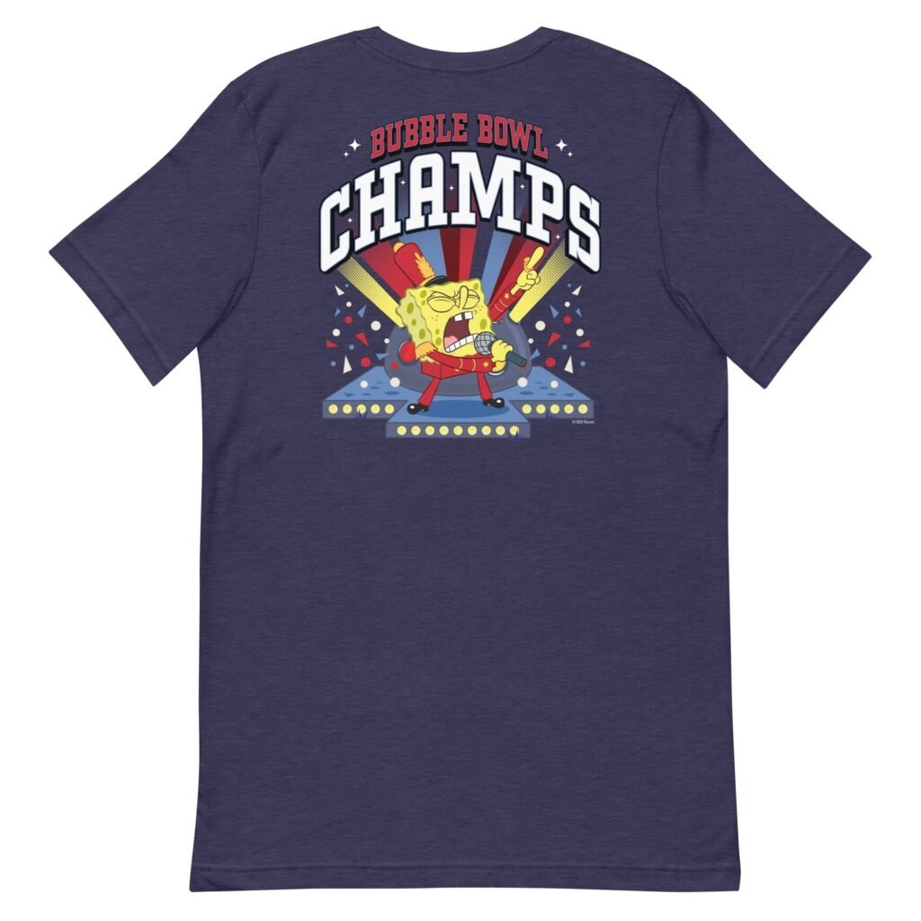 SpongeBob Bubble Bowl Adult T-Shirt