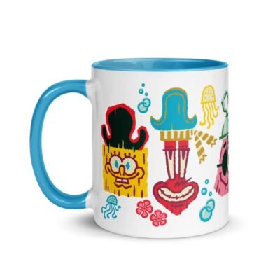 The SpongeBob Movie: Search For Squarepants Characters Two-Tone Mug