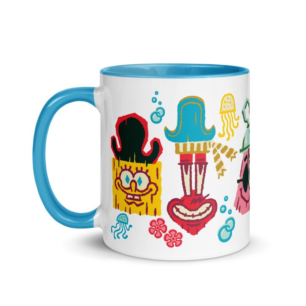 The SpongeBob Movie: Search For Squarepants Characters Two-Tone Mug