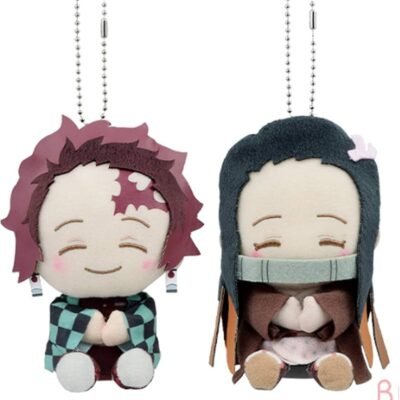 Demon Slayer Banpresto Pofuto Plush Tanjiro Nezuko Set
