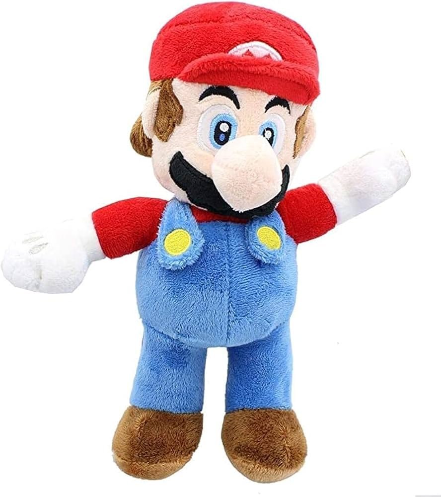 Super Mario Red Mushroom Power-Up Plush