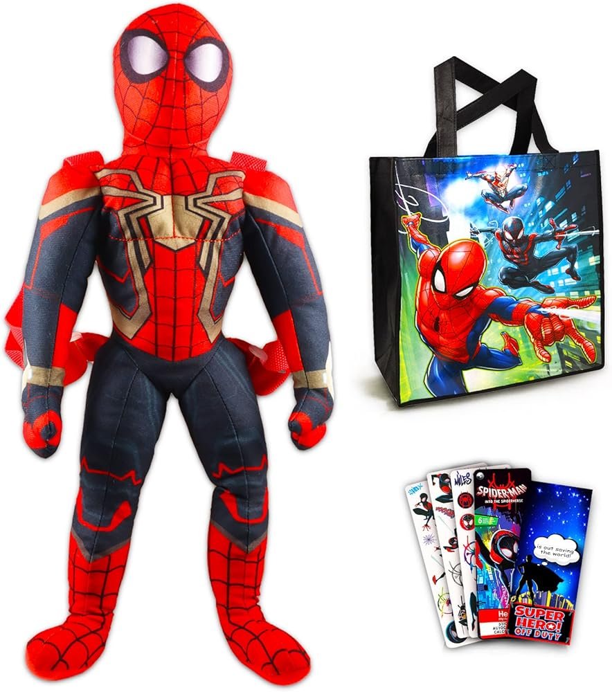 Spider-Man Tote Bag Canvas Marvel Superhero