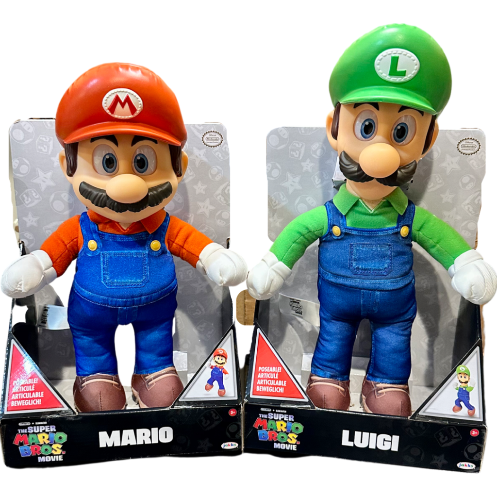 Super Mario Bros Movie Posable Figure Set