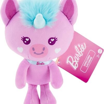 Unicorns Barbie Pink Pet Plush Stuffed Animal 7 Inch