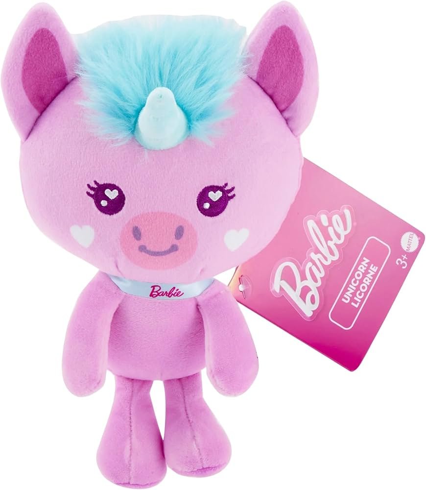 Unicorns Plush Keychain Rainbow Charm Mini