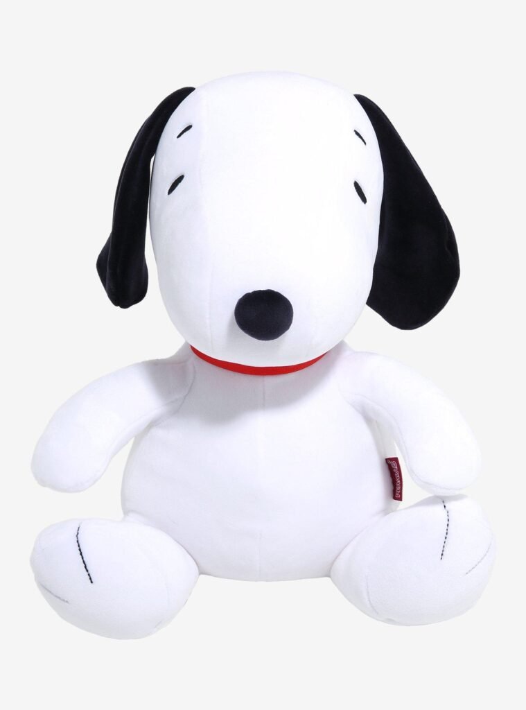 Snoopy Peanuts Plush Stuffed Toy in Mug Cup Display