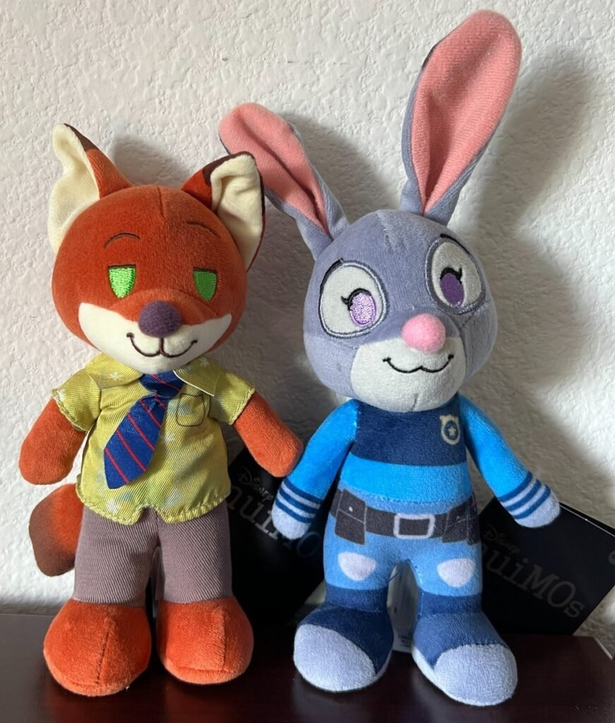 Zootopia Nick Wilde Plush Keychain Charm
